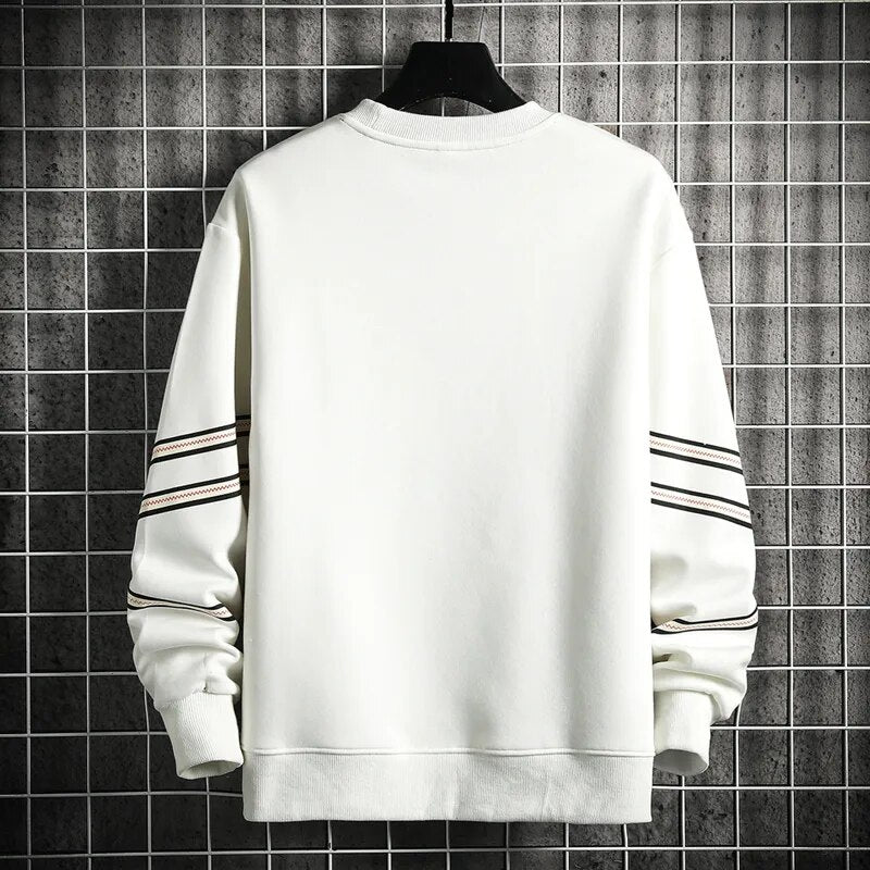 Men's Solid Color Spring Autumn Sweatshirt