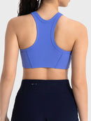 Wide Strap Cropped Sport Tank