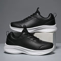 EXUDE Men's Casual PU Faux Leather Sneakers