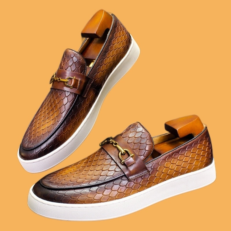 Men's Vulcanized Slip-On Spring Handmade Loafers