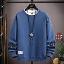 Men's Spring Autumn Korean Harajuku O-Neck Sweatshirt