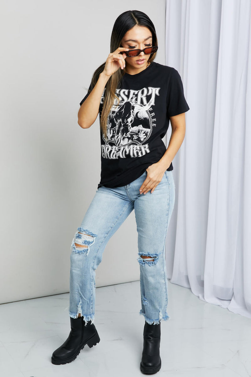 Camiseta con gráfico DESERT DREAMER de tamaño completo de mineB