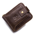 BULLCAPTAIN Men's Leather Wallet