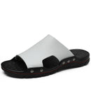 Men's Summer Casual Faux Leather Sandals
