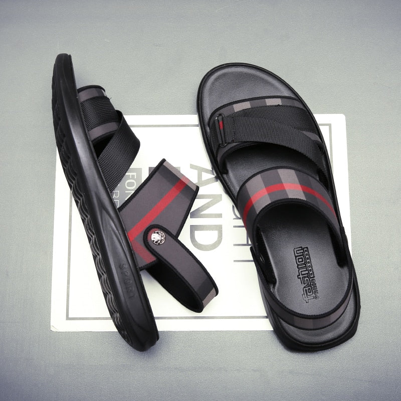 Sandalias antideslizantes al aire libre de moda para hombres