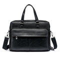 WEIXIER Men's PU Leather Briefcase Business Bag