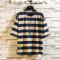 Men's Striped Summer Lightweight T-Shirt