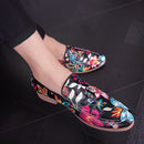 Men's Luxury Velvet Embroidery Oxford Loafers