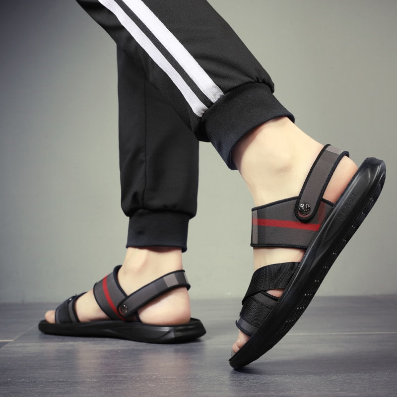 Sandalias antideslizantes al aire libre de moda para hombres