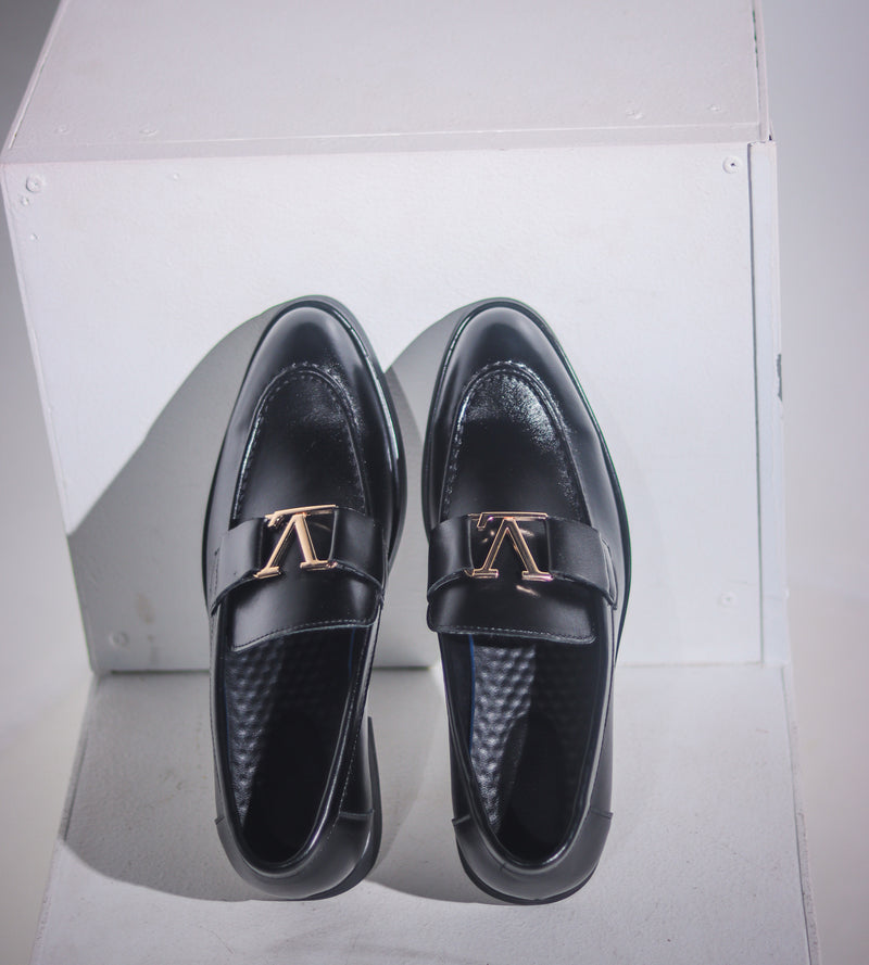 Men's Vintage Italian Faux Leather Shoes