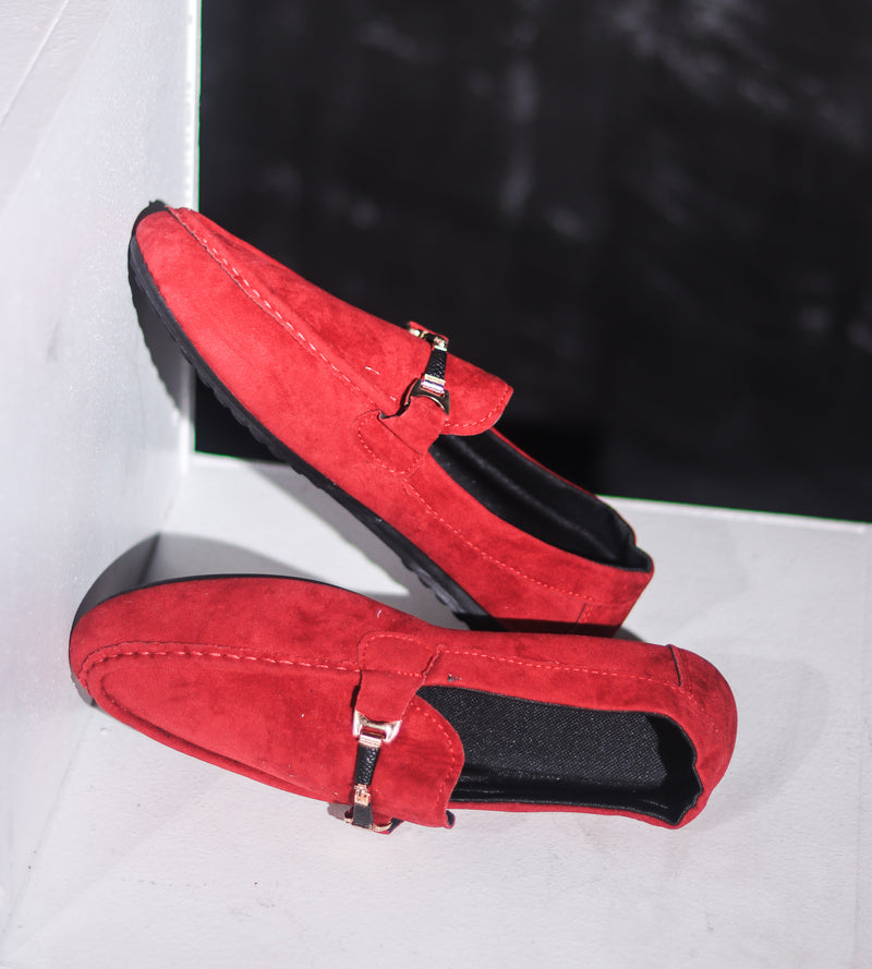 Mocasines de cuero sin cordones de diseñador para hombre