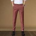 Men's Flat Straight Fit Formal Pants