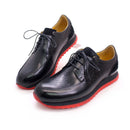 BREX Men's Lace-up Leather Non-Slip Sneakers