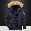 Men's Winter Military Camouflage Parkas Jacket