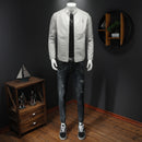 PHO Men's Light Weight Faux Leather Jacket