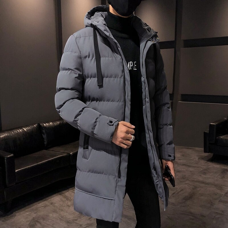 Chaqueta larga de invierno para hombre MANTORS