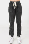 A Mineral Washed Sweatpants - AM APPAREL