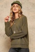 A Multicolor Knit Sweater - AM APPAREL