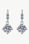 Moissanite Drop Earrings