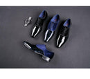 Classic Men's Formal Wedding Leather Shoes - AM APPAREL