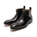 DW Men's Genuine Leather Chukka Boots - AM APPAREL