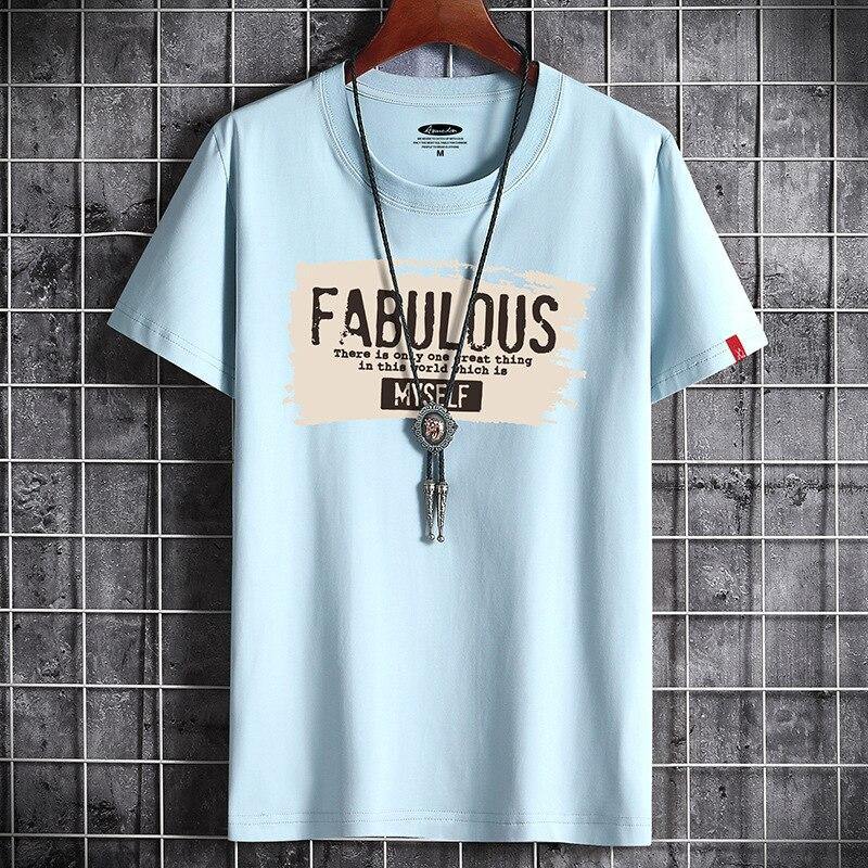 Fabulous Summer O-Neck T-Shirt - AM APPAREL