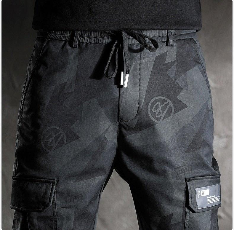 Men's Camouflage Streetwear Designer Cargo Pants - AM APPAREL