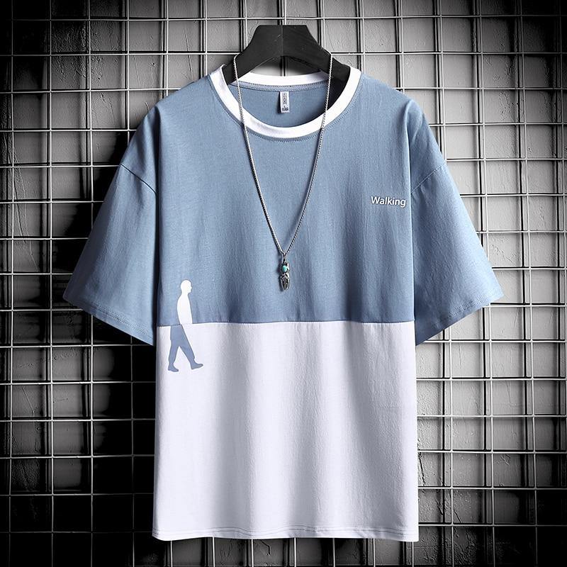 Men's Casual Oversized Summer T-Shirt - AM APPAREL