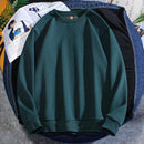 Men's Casual Plain Color Light Weight Sweatshirt - AM APPAREL
