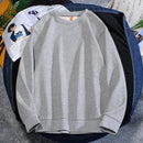 Men's Casual Plain Color Light Weight Sweatshirt - AM APPAREL