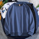 Men's Casual Plain Color Light Weight Sweatshirt - AM APPAREL