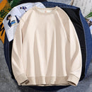 Men's Casual Plain Color Light Weight Sweatshirt - AM APPAREL