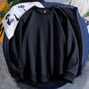 Men's Casual Plain Color Light Weight Sweatshirt - AM APPAREL