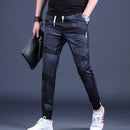 Men's Casual Sports Black Camouflage Joggers - AM APPAREL
