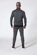 Men's Casual Stand-Up Collar Track Suit - AM APPAREL
