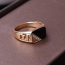 Men's Classic Rhinestone Ring - AM APPAREL