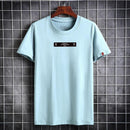 Men's Cotton Short Sleeved Tide Man T-Shirt - AM APPAREL
