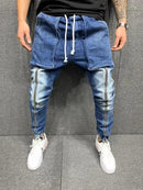 Men's Denim Casual Big Pocket Pants - AM APPAREL