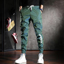 Men's Designer Color Reflective Cargo Pants - AM APPAREL