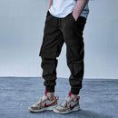 Men's Elastic Multi-Pocket Outdoor Joggers - AM APPAREL