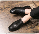 Men's Formal Faux Leather Oxford Shoes - AM APPAREL