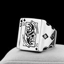 Men's Grim Reaper Pattern Ring - AM APPAREL