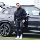 Men's Hooded Athletic Tracksuit Set - AM APPAREL