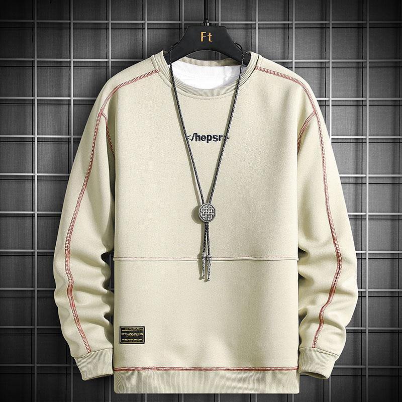 Men's Japanese Style Casual Pullover - AM APPAREL