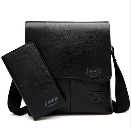 Men's Pu Leather iPad Shoulder Bags - AM APPAREL