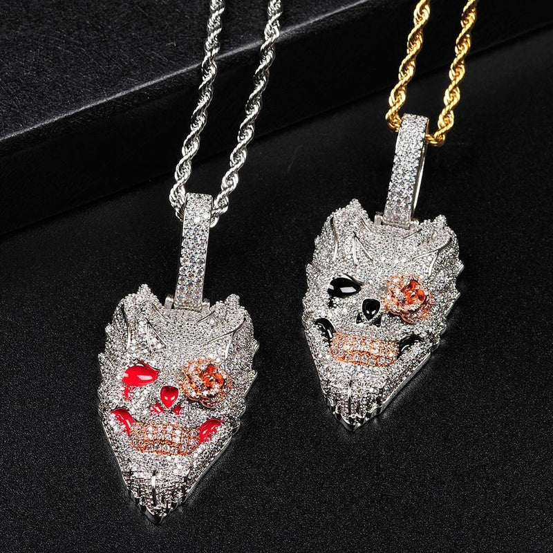 Men's Smiling Skull Pendant - AM APPAREL