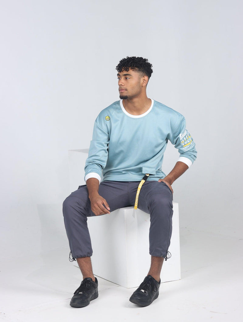 Men's Solid Colored Spring Long Sleeve Top - AM APPAREL