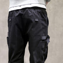 Men's Solid Colored Techwear Cargo Pants - AM APPAREL