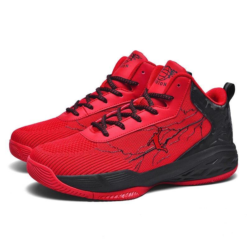 Men's Thick Sole Non-slip Basketball Shoes - AM APPAREL