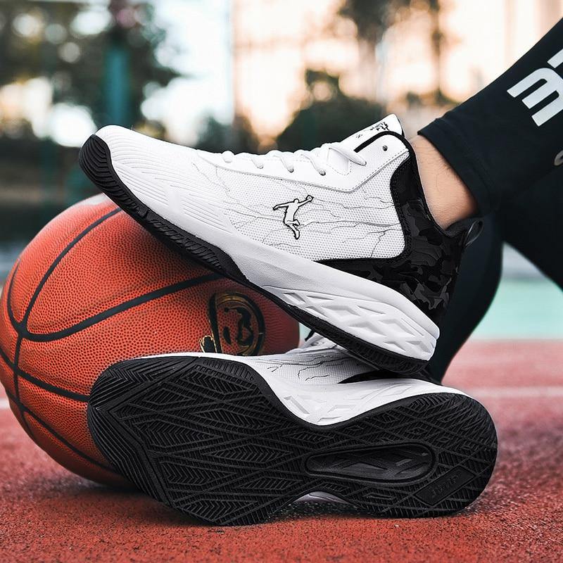 Men's Thick Sole Non-slip Basketball Shoes - AM APPAREL